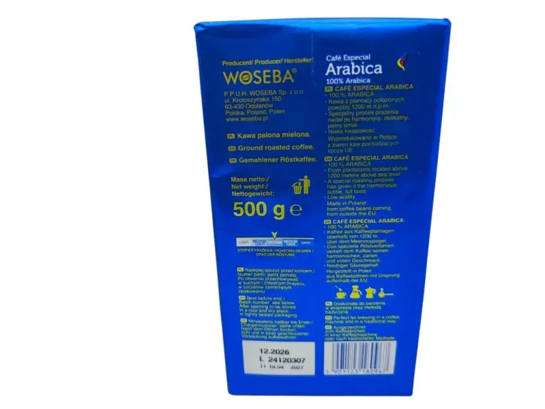 KAWA WOSEBA ARABICA 500G