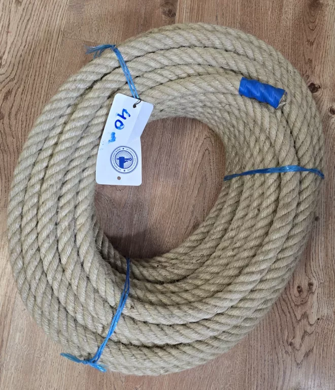BLOCZEK BUDOWLANY 190MM HANDAUFZUG - SEILROLLE + LINA 40M!