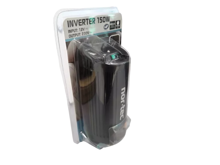 PRZETWORNICA SAMOCHODOWA INVERTER 150W NOR-TEC 16475