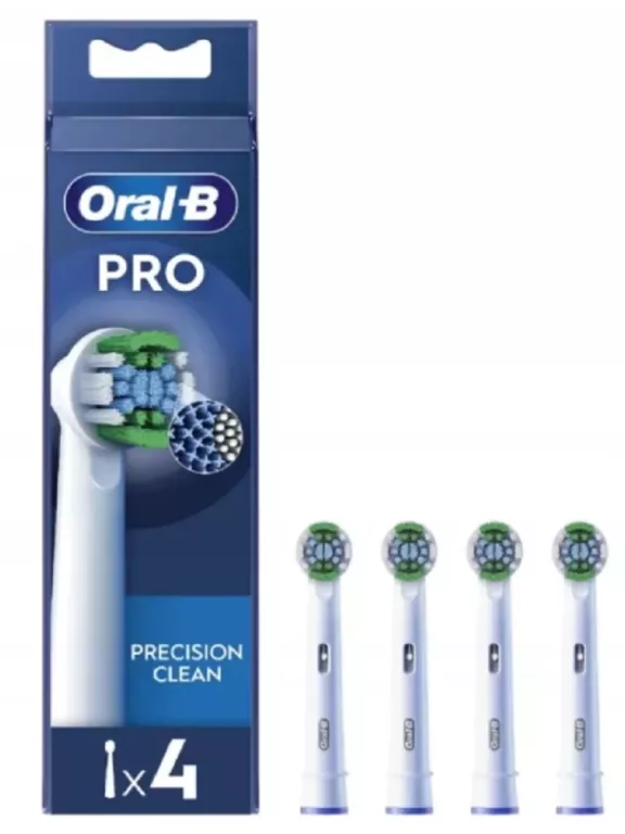 KOŃCÓWKI DO SZCZOTECZKI ELEKTRYCZNEJ ORAL-B EB20 PRO PRECISION CLEAN 4 SZT