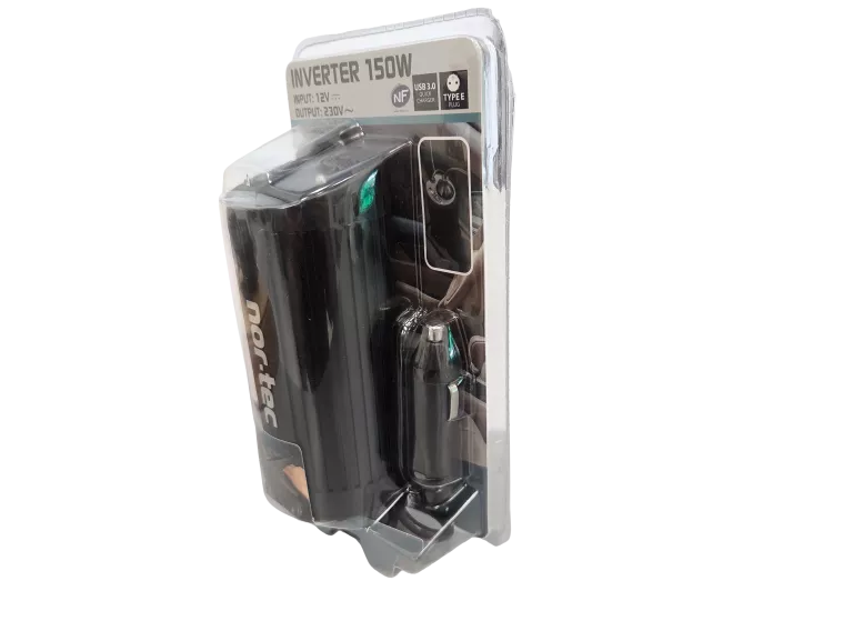 PRZETWORNICA SAMOCHODOWA INVERTER 150W NOR-TEC 16475