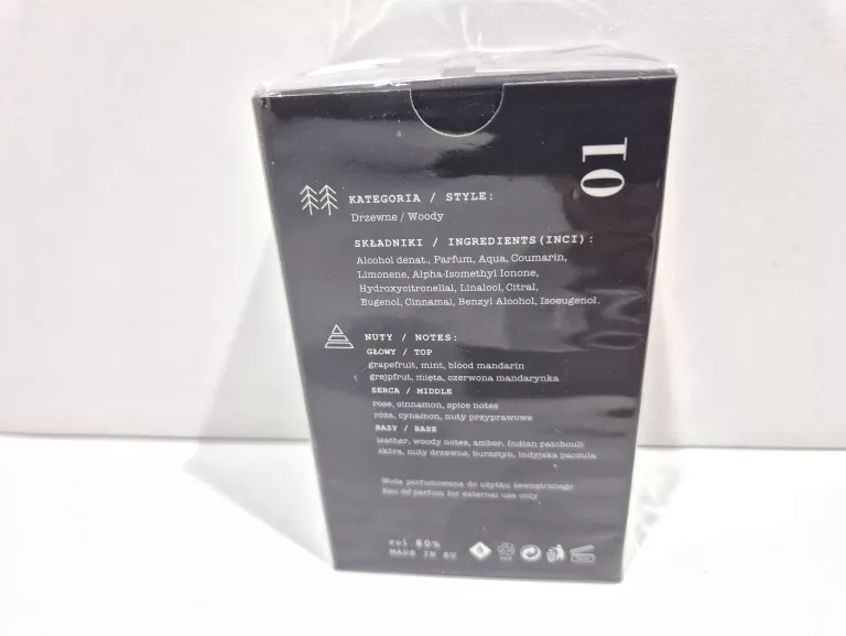 MADE IN LAB 01 MEN WODA PERFUMOWANA MĘSKA 100 ML