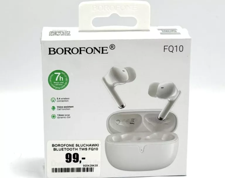 SŁUCHAWKI BLUETOOTH TWS FQ10 JOYFUL BIAŁE