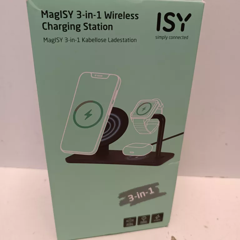 ISY ŁADOWARKA INDUKCYJNA 3IN1
