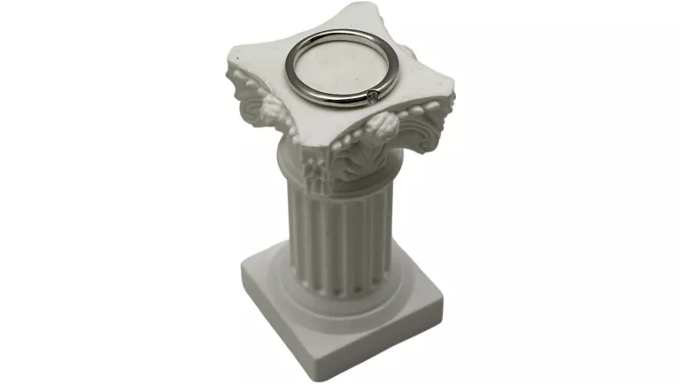 PIĘKNY ZŁOTY PIERŚCIONEK 14K 3,12G R15 BIAŁE ZŁOTO