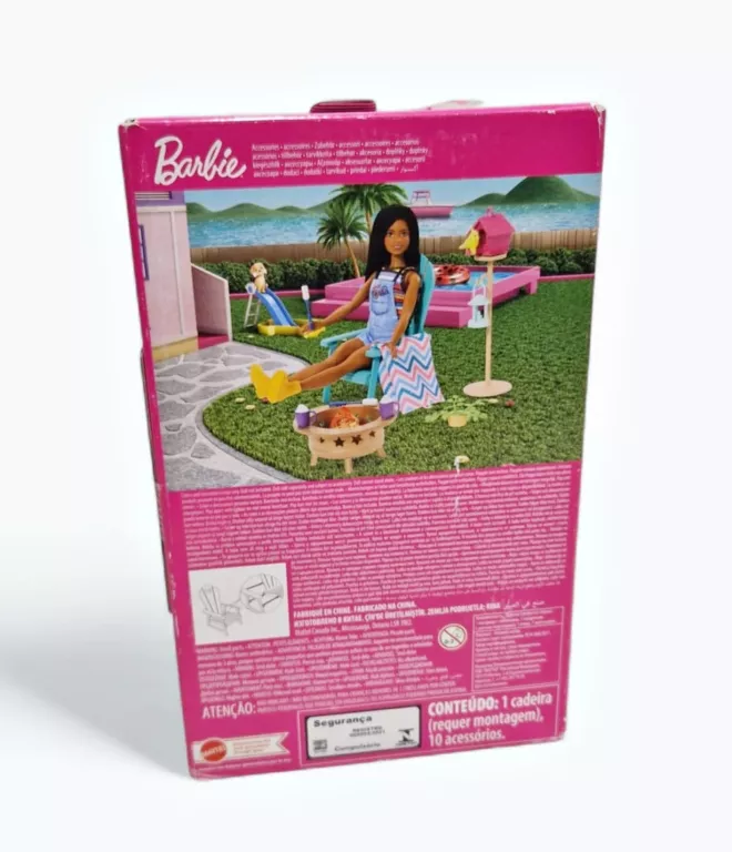 MEBLE I AKCESORIA BARBIE OGNISKO