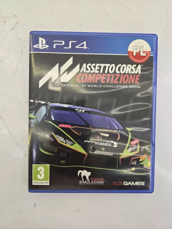 GRA NA PS 4 ASSETTO CORSA COMPETIZIONE