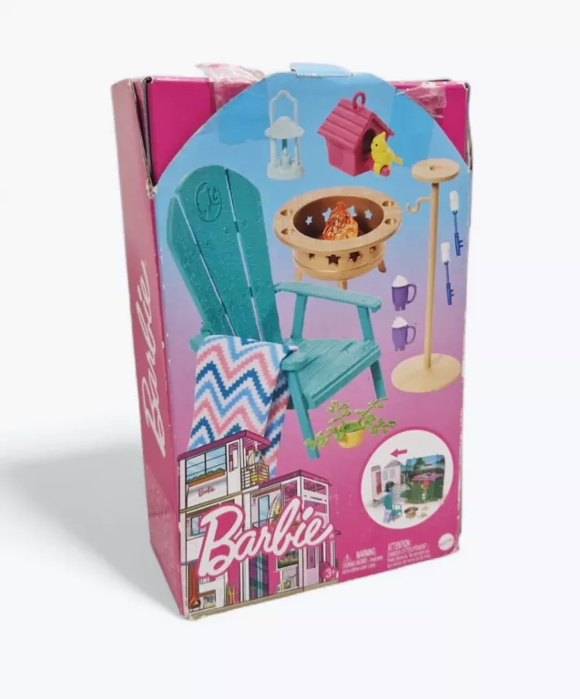 MEBLE I AKCESORIA BARBIE OGNISKO