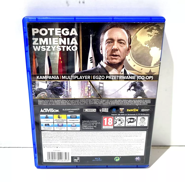 GRA NA PS4 CALL OF DUTY ADVENCED WARFARE