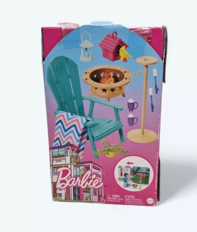 MEBLE I AKCESORIA BARBIE OGNISKO
