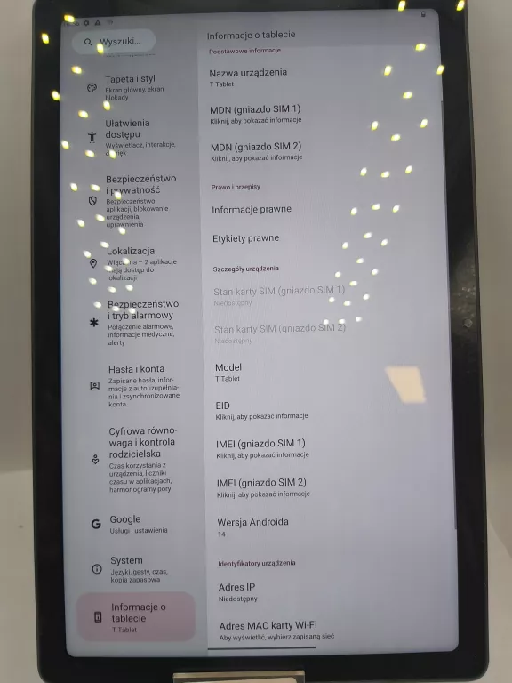 TABLET T TABLET T-MOBILE 128GB