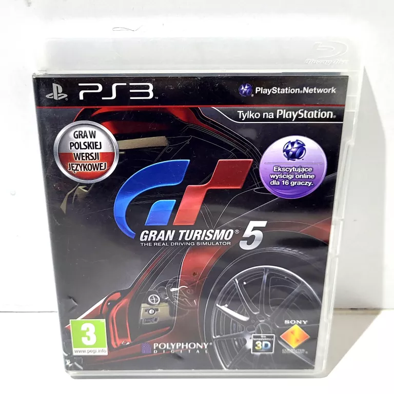 GRA NA PS3 GRAN TURISMO 5