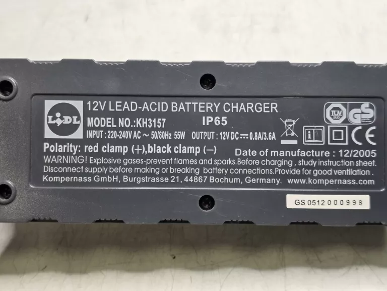 ŁADOWARKA DO AKUMULATORÓW SAMOCHODOWYCH TRONIC T4X