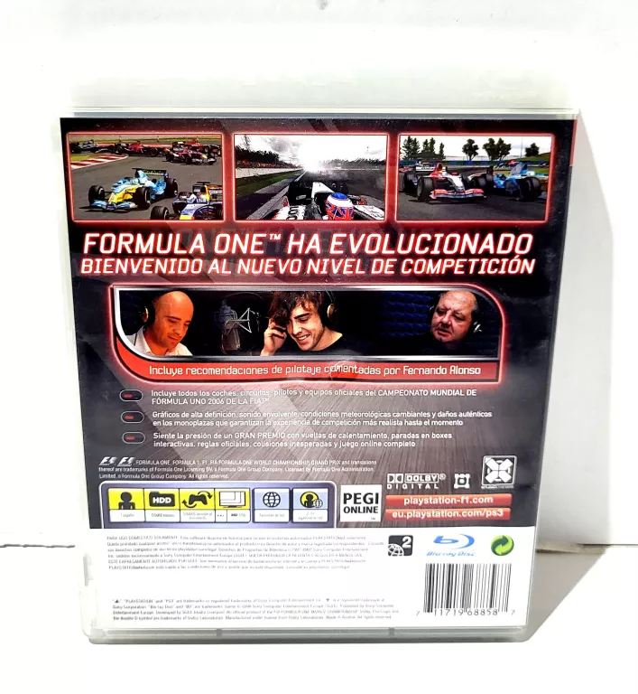 GRA NA PS3 F1 CHAMPIONSHIP EDITION