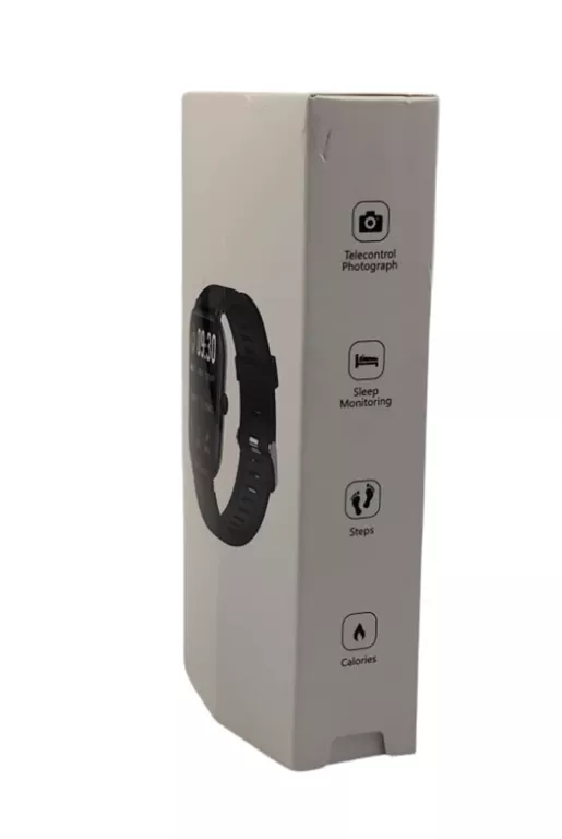 SMARTWATRWATCH BL02 BRANSOLETKA SREBRNA + PASEK DODATKOWY