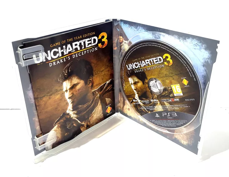 UNCHARTED 3 DRAKE'S DECEPTION GAME OF THE YEAR PS3