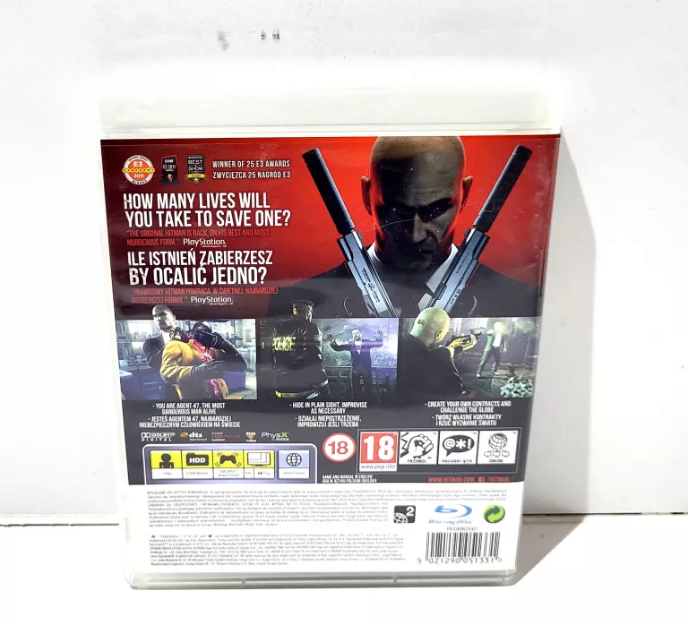 GRA NA PS3 HITMAN: ABSOLUTION