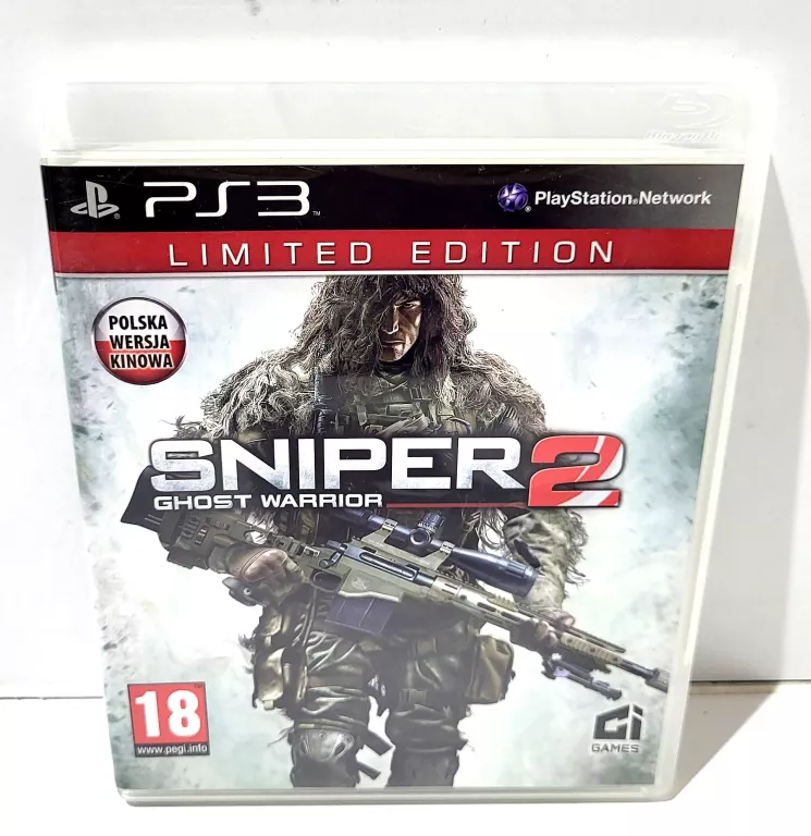 GRA NA PS3 SNIPER GHOST WARIOR  2
