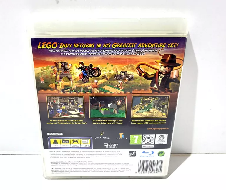 GRA LEGO INDIANA JONES 2 THE ADVENTURE CONTINUES PLAYSTATION 3 (PS3)