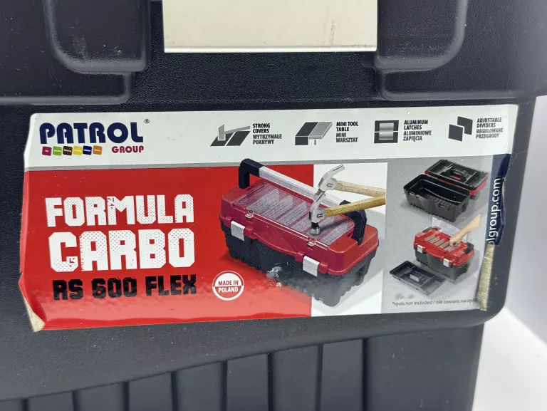 SKRZYNKA NA NARZĘDZIA PATROL FORMULA CARBO RS 600 FLEX /EAN: 5901238238065