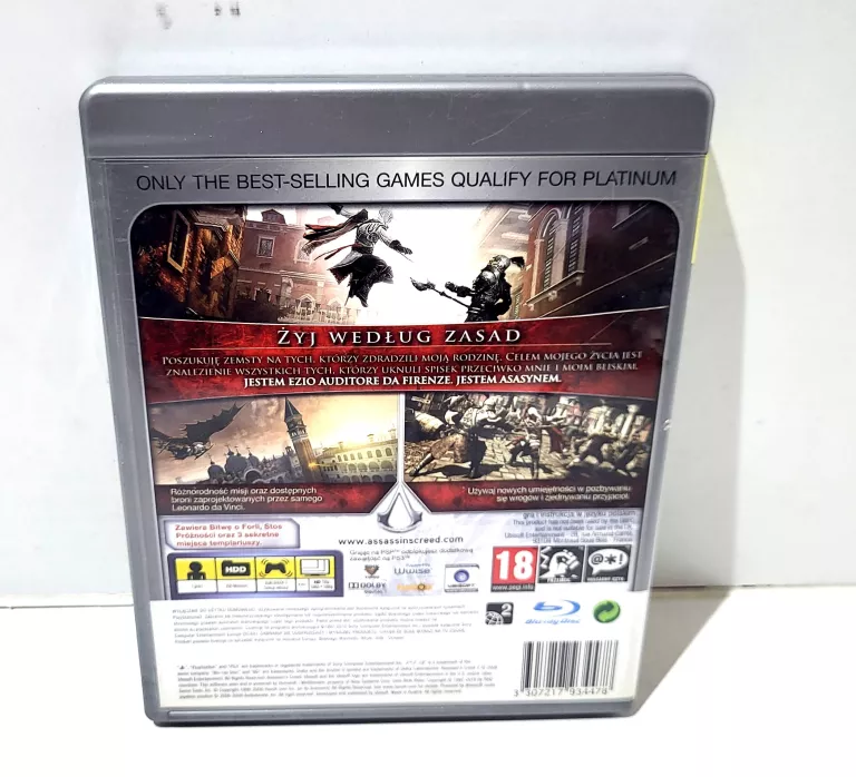ASSASIN'S CREED II EDYCJA GRY ROKU PS3