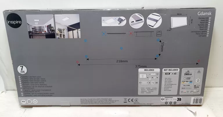PANEL LED INSPIRE GDANSK