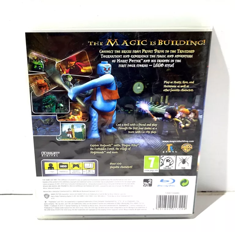 GRA LEGO HARRY POTTER 1-4 YEARS PS3