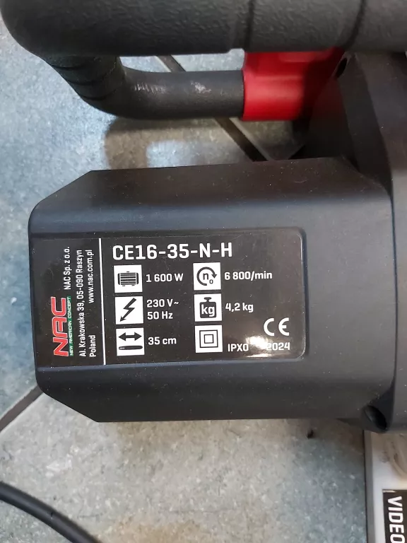 PILARKA ŁAŃCUCHOWA NAC AMERICAN COCEPT CE16-35-N-H