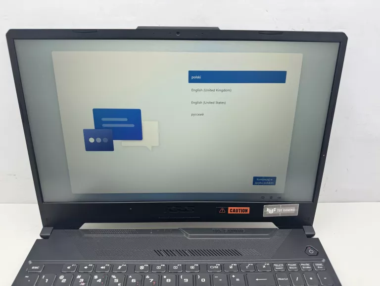 LAPTOP LAPTOP ASUS FX506H TUF GAMING F15 16 GB RAM / 512 GB