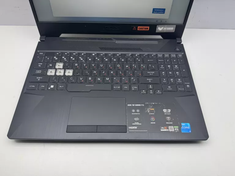 LAPTOP LAPTOP ASUS FX506H TUF GAMING F15 16 GB RAM / 512 GB