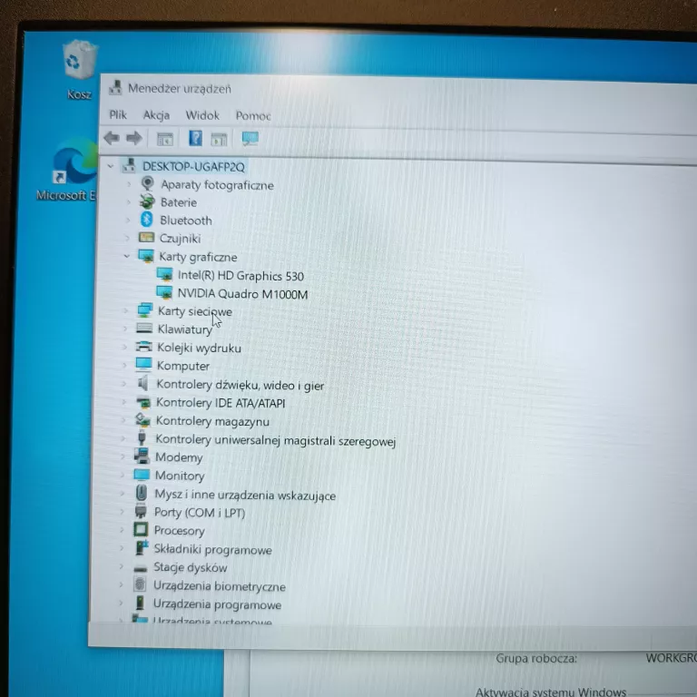 LAPTOP LENOVO THINKPAD P50 I7 RAM-16 DYSK-222 GB SSD