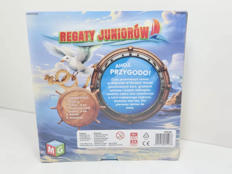 REGATY JUNIORÓW - GRA PLANSZOWA - MULTIGRA 3+