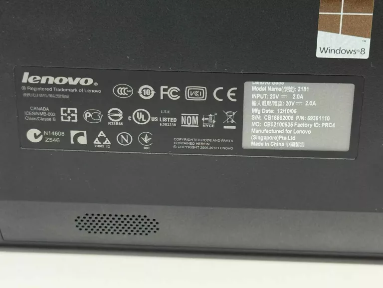 LENOVO ESSENTIAL G585 15,6" E1-1200 4GB RAM 500GB