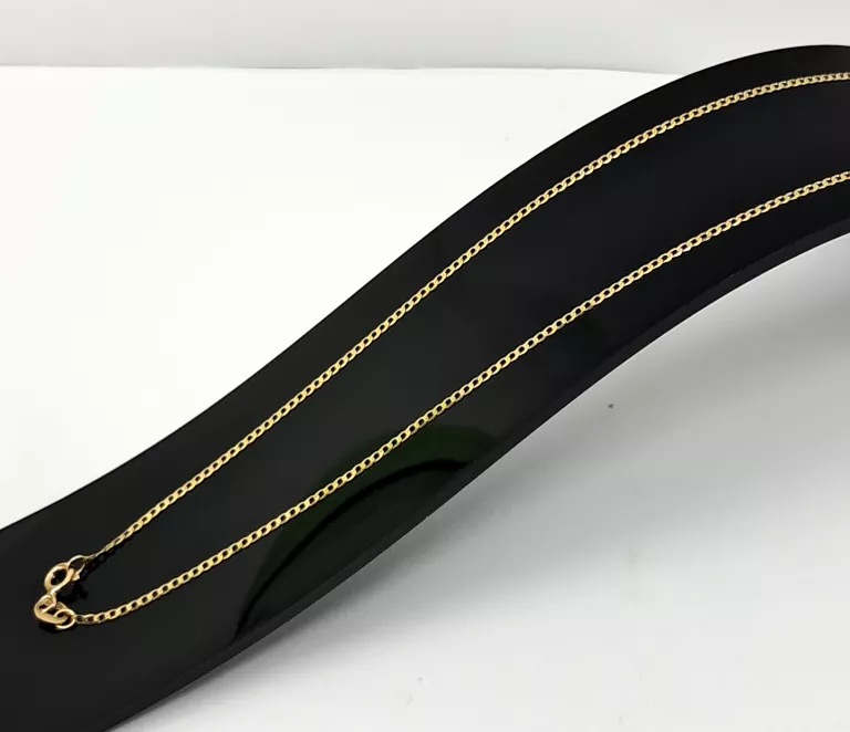 ZŁOTY ŁAŃCUSZEK PANCERKA 333 1,4G 52CM