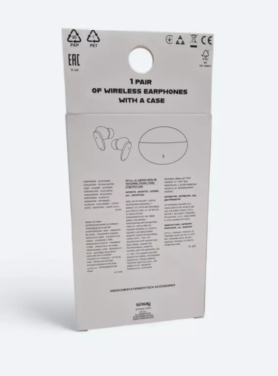 SŁUCHAWKI BLUETOOTH SINSAY