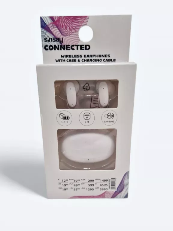 SŁUCHAWKI BLUETOOTH SINSAY