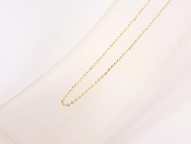 ZŁOTY ŁAŃCUSZEK ANKIER 0,86G 585 42CM