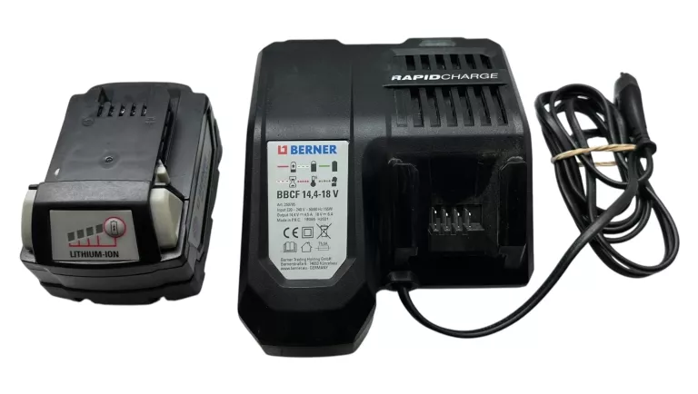 SMAROWNICA BACCG 18 V LI-ION 18 V BERNER AKU 5AH + ŁAD