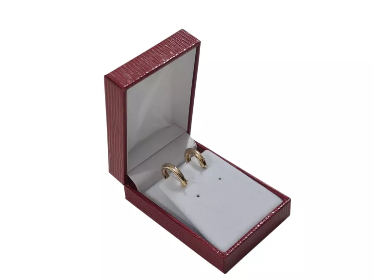 ZŁOTE FAJNE KOLCZYKI KÓŁKA 585 1,76G