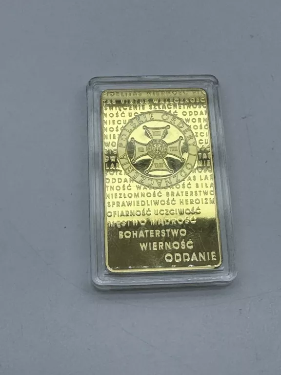 ORDER VIRTUTI MILITARI NAJWYŻSZE POLSKIE ODZNACZENIE WOJENNE
