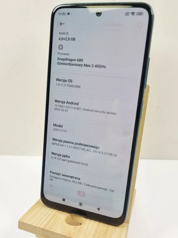 XIAOMI REDMI NOTE 11 4/128GB WADA EKRANU