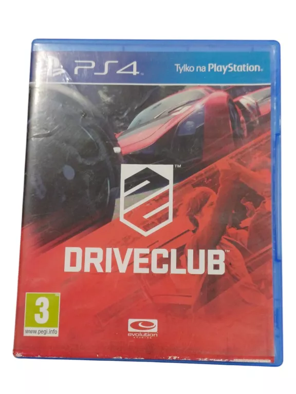 GRA DRIVECLUB PS4