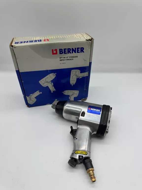 KLUCZ PNEUMATYCZNY BERNER 109416 KPL JAK NOWY!