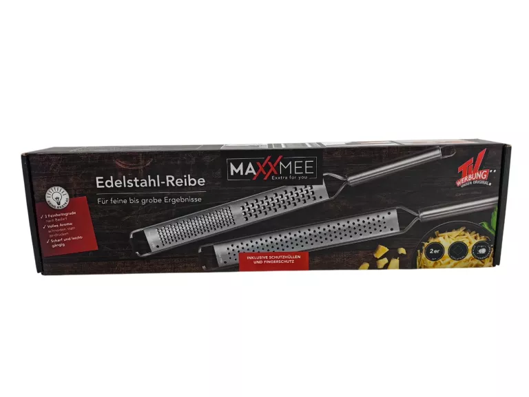TARKA ZE STALI NIERDZEWNEJ MAXXMEE / ZESTAW 2SZT.