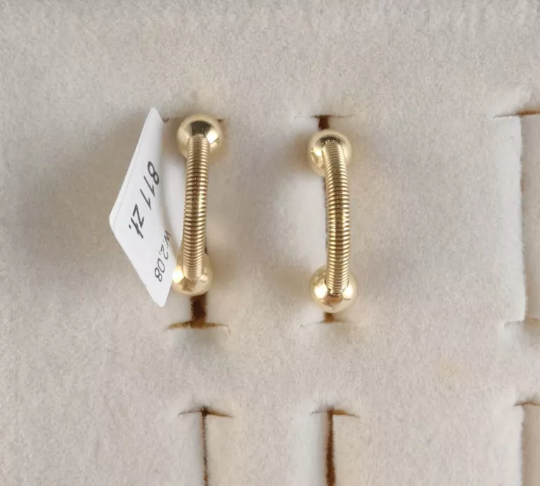 ZŁOTE KOLCZYKI 585 2,08G