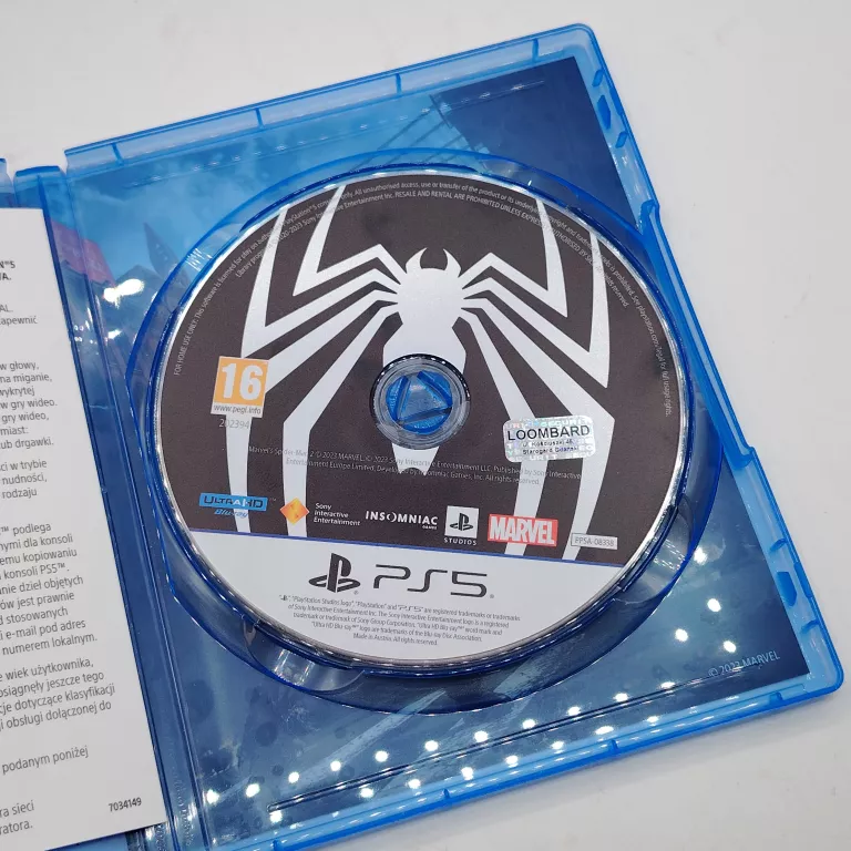 GRA PS5 SPIDER-MAN 2