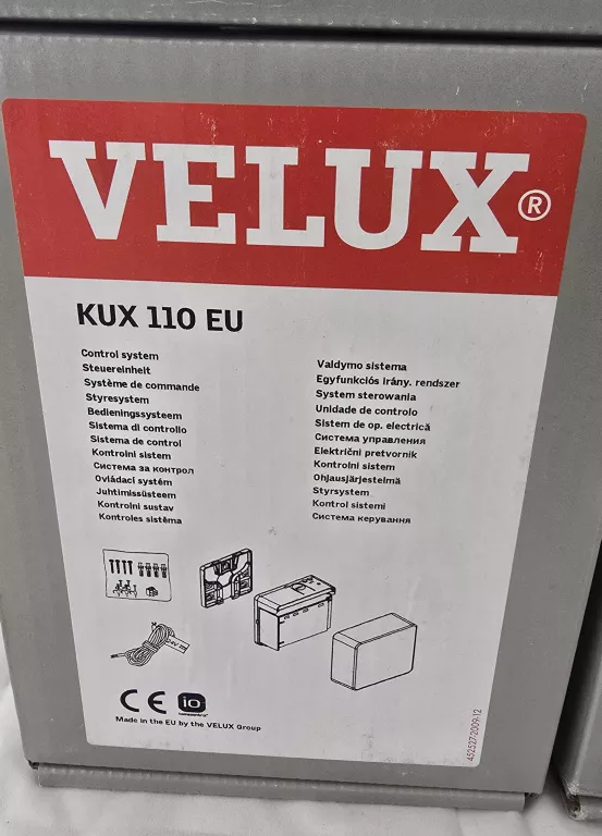 SILNIK DO OKIEN VELUX KMG 100K + STEROWNIK VELUX KUX 110 EU