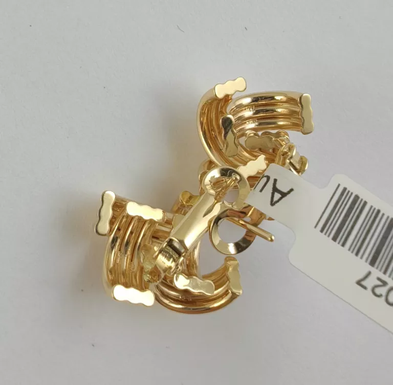 ZŁOTE KOLCZYKI 585 3,91G