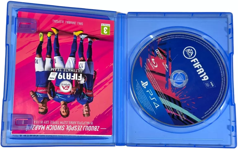 GRA SPORTOWA/PIŁKARSKA NA KONSOLĘ PLAYSTATION 4 FIFA 19 PS4