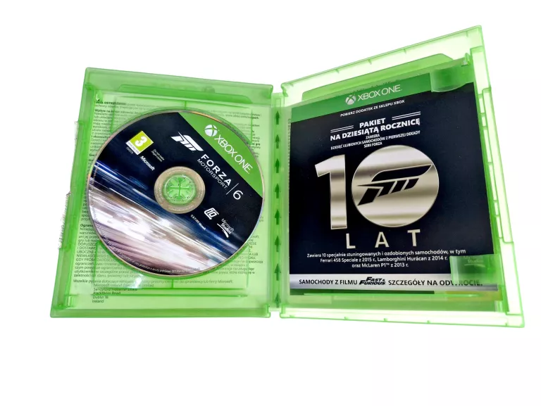 FORZA MOTORSPORT 6 XBOX ONE